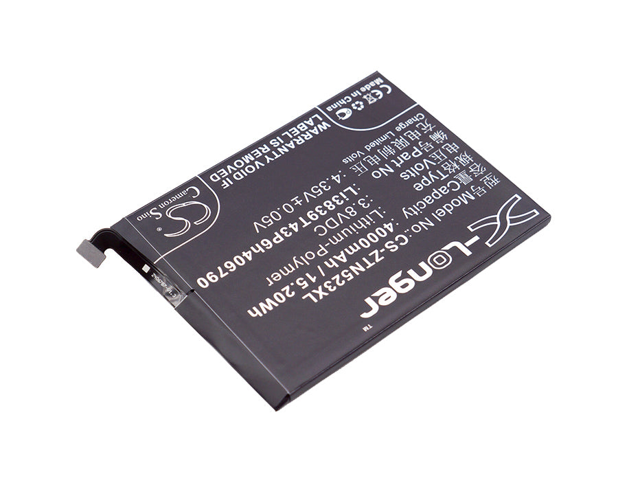 CS-ZTN523XL : Battery for Nubia Z11 Max, NX523, NX523J - Replaces ZTE Li3839T43P6h406790 - Image 2
