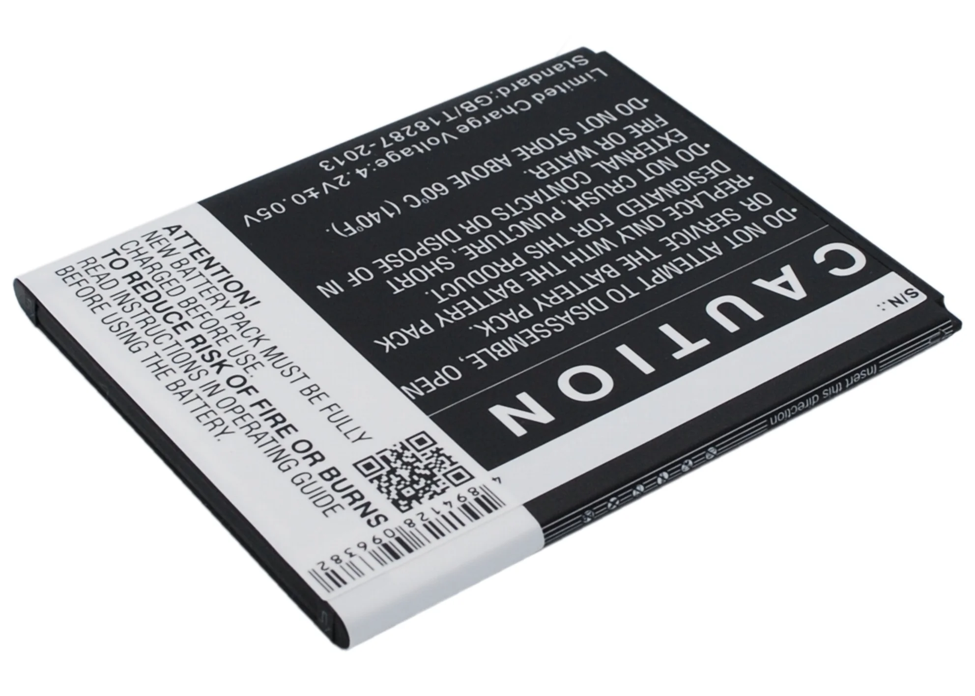CS-ZTQ301SL : Battery for ZTE Q301C, Q30C, Q301T - Replaces ZTE Li3716T42P3h705742 - Image 4