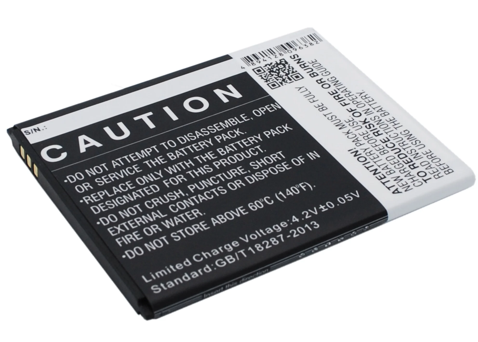 CS-ZTQ301SL : Battery for ZTE Q301C, Q30C, Q301T - Replaces ZTE Li3716T42P3h705742 - Image 5
