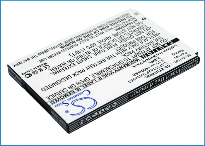 CS-ZTU500SL : Battery for ZTE X876, X70, X60 and others - Replaces ZTE Li3715T42P3h654353 - Image 4