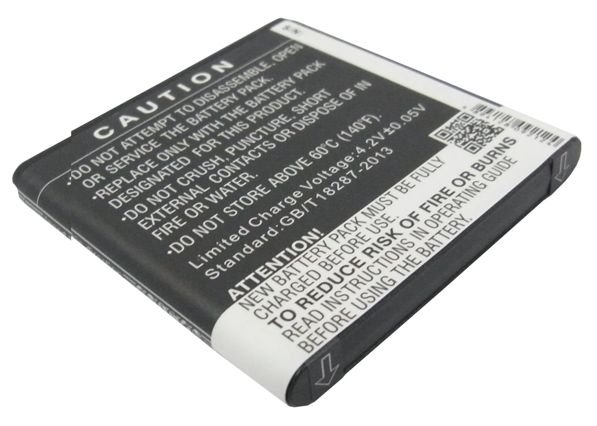 CS-ZTU830XL : Battery for T-Mobile V768, V768C, Concord - Replaces ZTE Li3715T42P3h504857, Li3715T42P3h504857-H - Image 4
