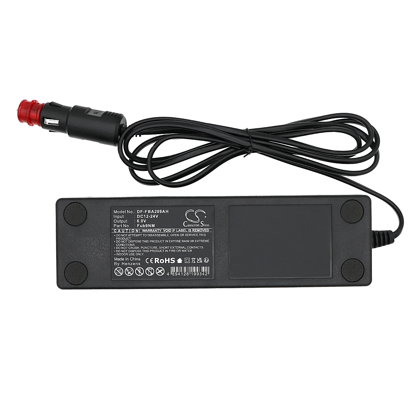 DF-FBA209AH : DC Mobile Charger for HBC FUB9NM, Spectrum 2, Spectrum 1, Fub9NM, PM237745002, BA209000 and others - Image 5