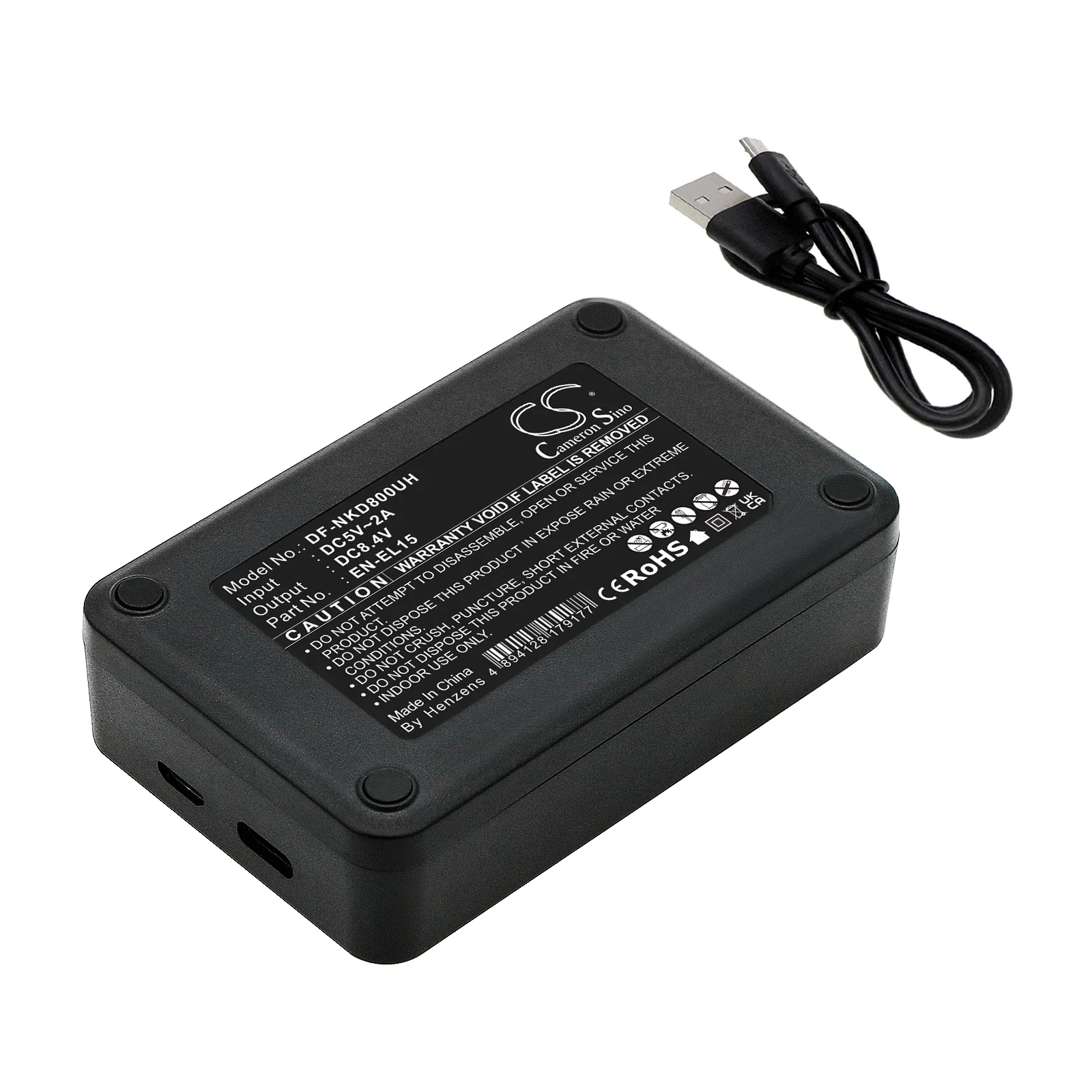 DF-NKD800UH : For NiKon WT-7, MB-N10, MB-N11 and others - Replaces NiKon EL-EL15c, EN-EL15, EN-EL15A and others - Image 2