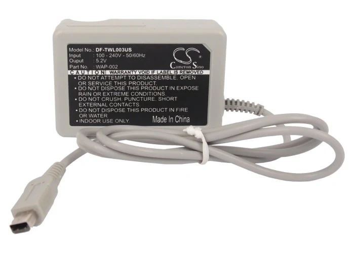 DF-TWL003US : For Nintendo DSI, DSI LL, 3DS and others - Replaces Nintendo WAP-002 - Image 5