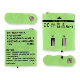 FRS-009-NH : 3.6v 1650mAh NiMH battery - replaces HKNN4002 KEBT-071 etc.