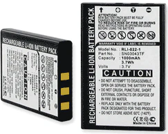 RLI-022-1  Audiovox SN03043TF, ARXX18G, XSight Touch URC 8603; Acoustic Research ARXX18G, XSight Touch URC 8603