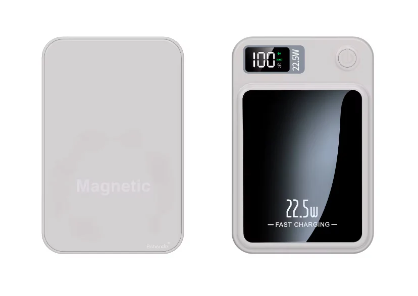 PB-5000-Qi : Magnetic Wireless Power Bank 5000mAh